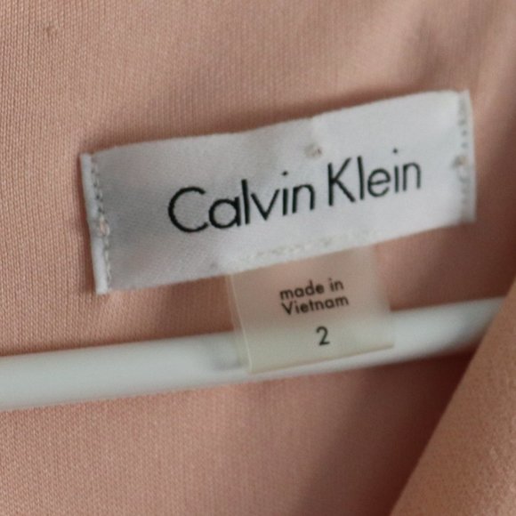 Peachy Pink Fitted Bell Sleeve Dress | 083 - Picture 3 of 5